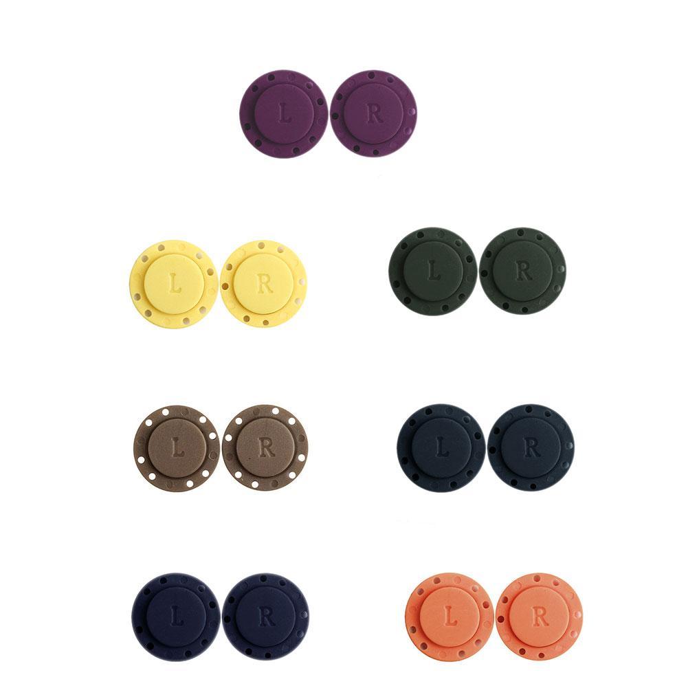 invisible plastic magnet button - sewing bag button now fift set diy sided double P3U7