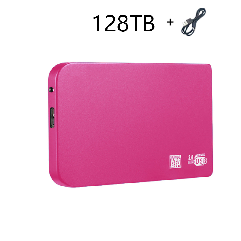 Lenovo 128TB Hochgeschwindigkeits-SSD USB 3.0 Gehäuse Mobile Festplattengehäuse für SSD Externe Speicher-HDD-Box Mit USB3.0-Kabel ABS: hellgrün