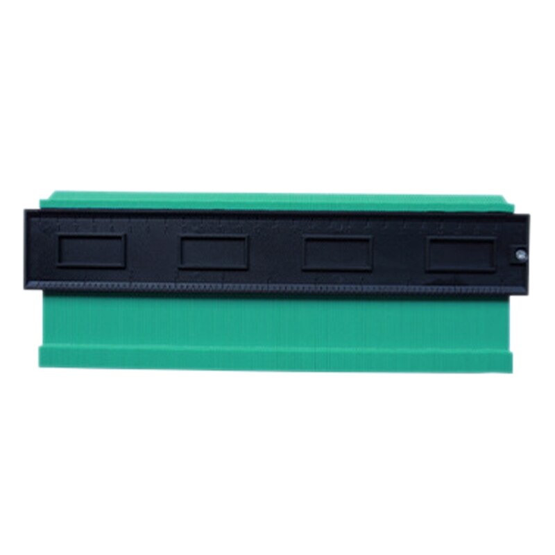 Profile Gauge Shape Template Plastic Contour Copy Duplicator Edge Shaping Ruler: 10GN-B