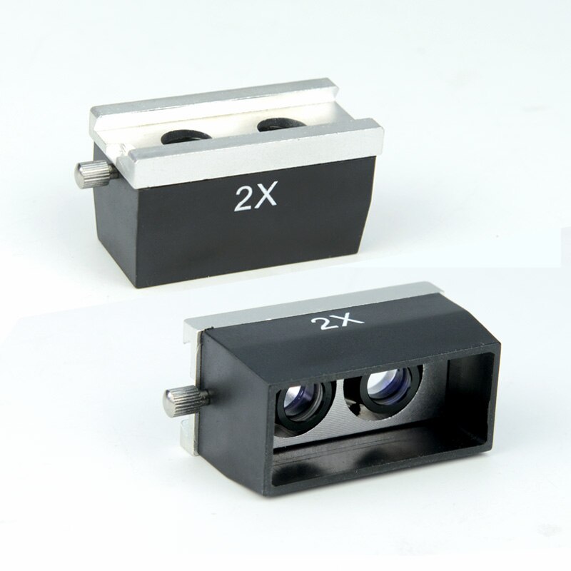 2x 1x 3x 4x Stereo Microscope Objective Optical Lens: 2X