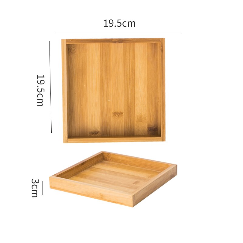 Plaat Keramiek Combinatie Fruit Sala Snack Snoep Schotel Houten Serveerschaal Huishouden