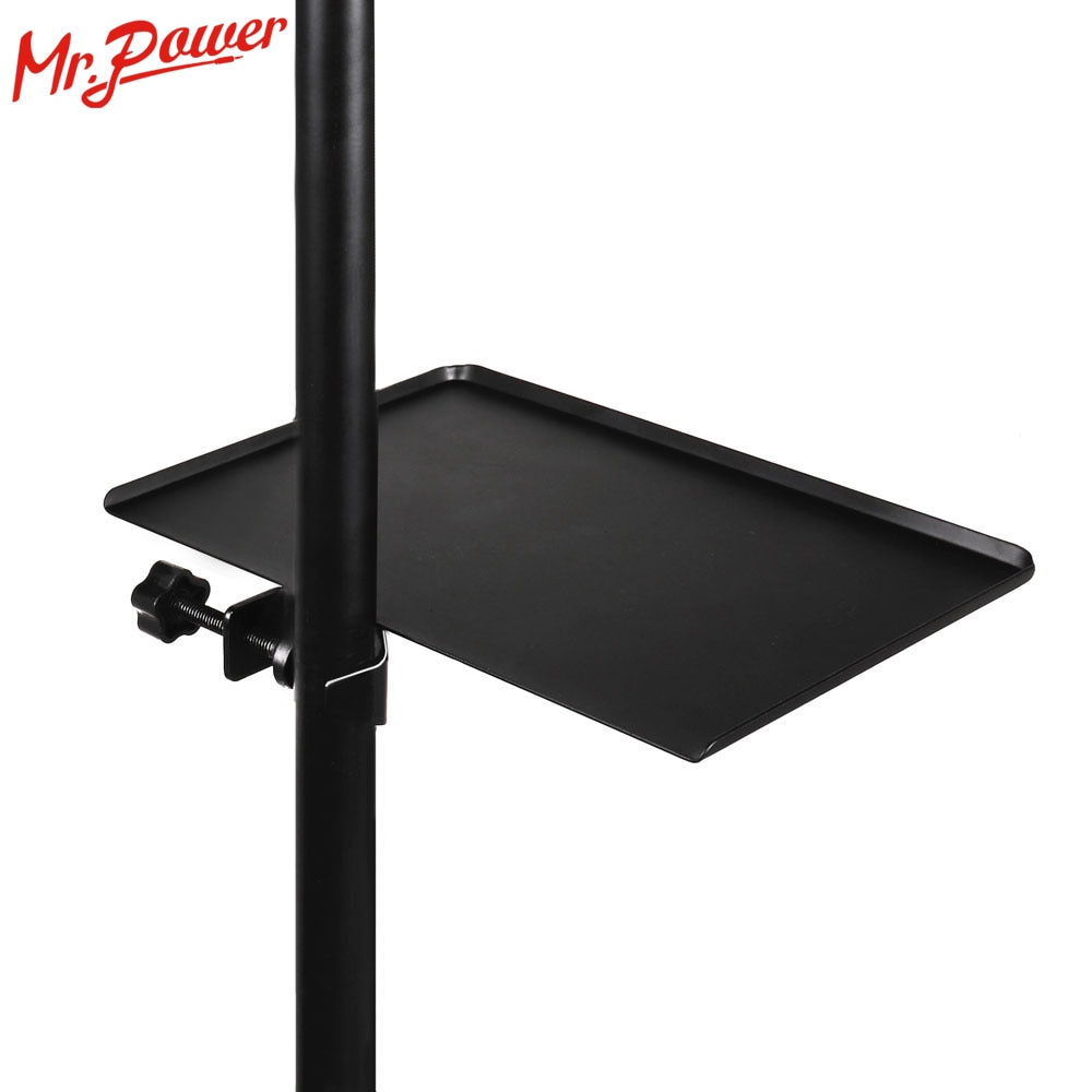 Universal Sound Card Tray 200x140MM Live Broadcast Microphone Mic Rack Stand Phone Clip Holder Black Music Sheet Stand Holder