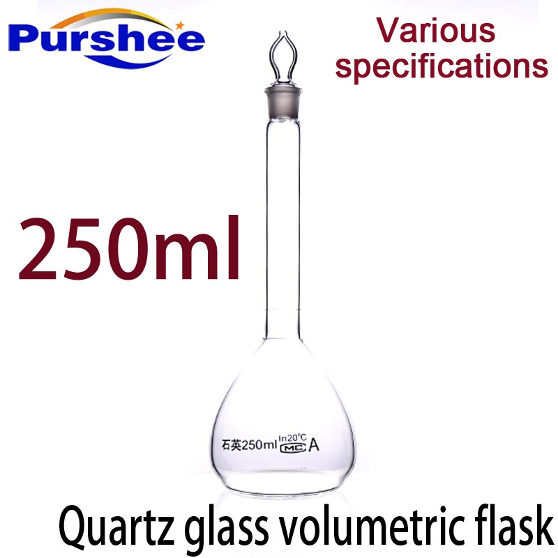 Quartz glass volumetric flask(250ml)