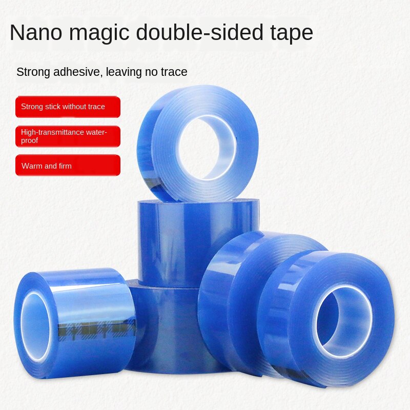 Magic Tape Nano Tape Nanometer Magic Dubbelzijdige Tape Waterdichte Hoge Viscositeit Transparante Universele Dubbelzijdig Tape 1/2/3M