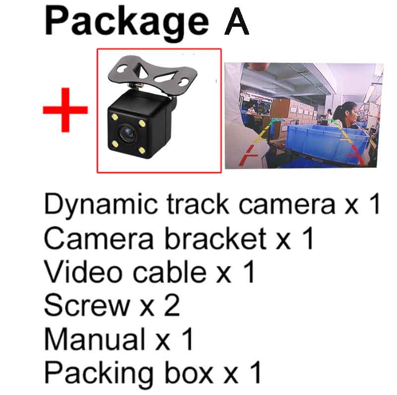 Sinairyu Del Veicolo Della Macchina Fotografica Staffa di Montaggio per Kia K3 auto Videocamera vista posteriore: Oro