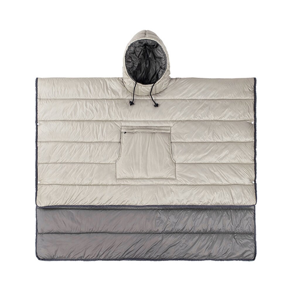 draussen Camping Schlafsack Wasser-beständig Mantel Poncho Faul Taschen Ultraleicht Reise Schlaf Decke Decke Mantel mit Kapuze