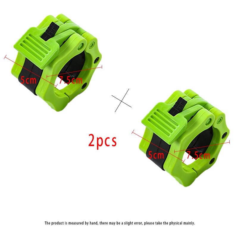 Dumbbell Ring Clip 5cm, 1 Pair, Weight Lever, Accessories 50mm Dumbbell Pliers for Gymnastics, Weight Training