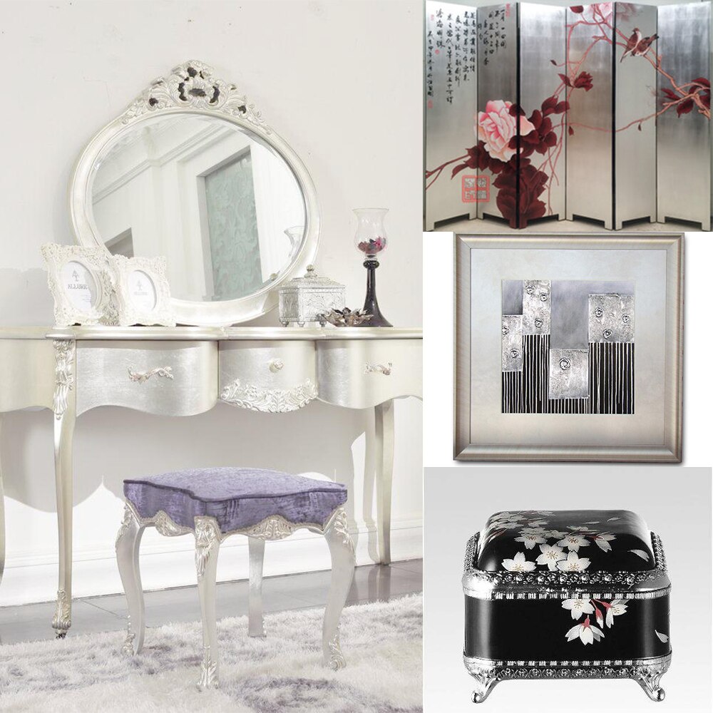 Imitation Gold Leaf Sliver Red Foil 8x8.5cm Papers Art Craft Kraft Paper DIY Craft Decor Leaf Leaves Sheets 10/50pcs