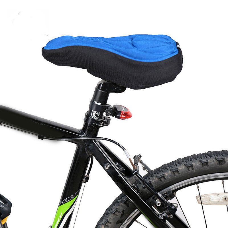 3D Soft Silicone Cycling Bike Bicycle Cover Saddle Cushion Seat Cushion Bicycle Saddle Cushion XD88