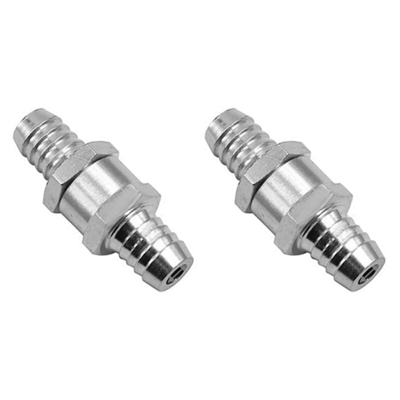 Aluminum Fuel Check Valve for Fuel System (Petrol, Crude oil) Stepped Joint Fuel One-Way Check Valve: MULTI