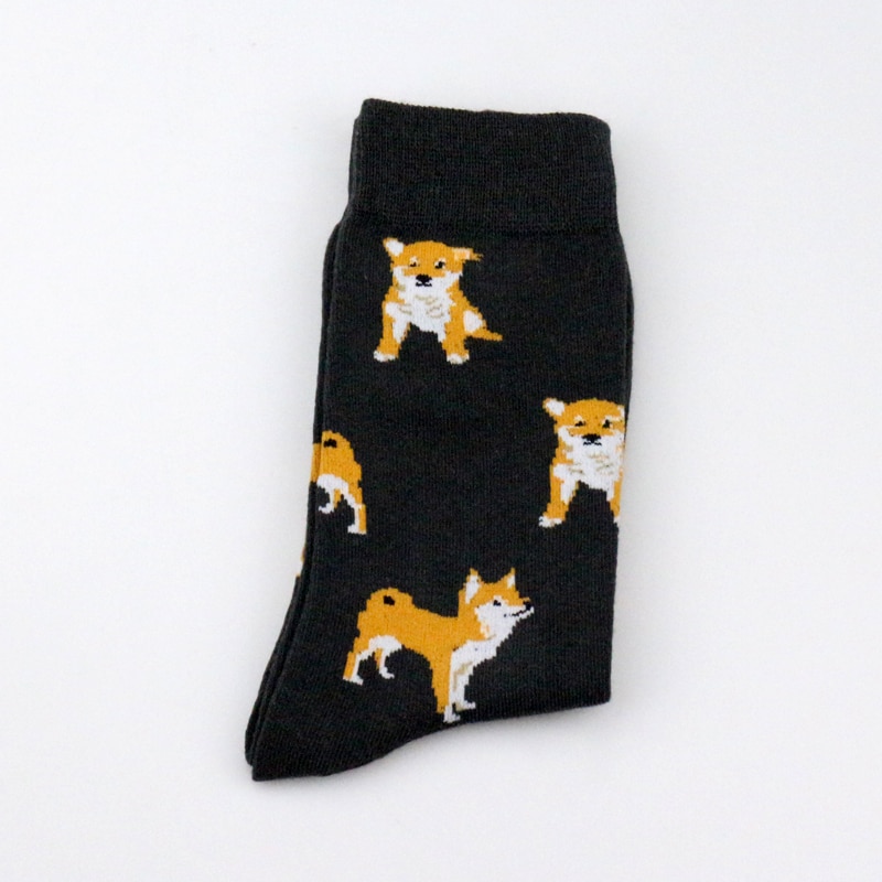 Animal Men Women Unisex Socks Pug Sausage Dog Short Socks Shiba Inu Socks Loafer Beagle Modeager Silky Teckel Crew Buldog socks