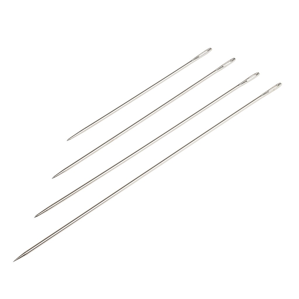 4 Specs Assorted Sizes Hand Sewing Darning Needles Set Repair Thread Stitching Tool