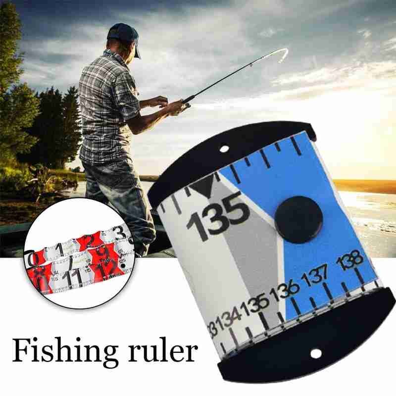 38cmx5cm Waterproof Fish Measuring Ruler Pvc Fishing Ruler Measurement Tackle Tool Fishing Gauge