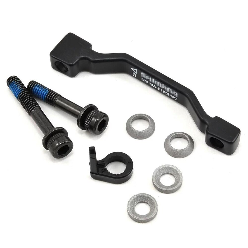 Sm ma f180p/p2 post disc brake adapter (front) (180mm) (p/p) 7 on disc brake rotor pm a column brake disc