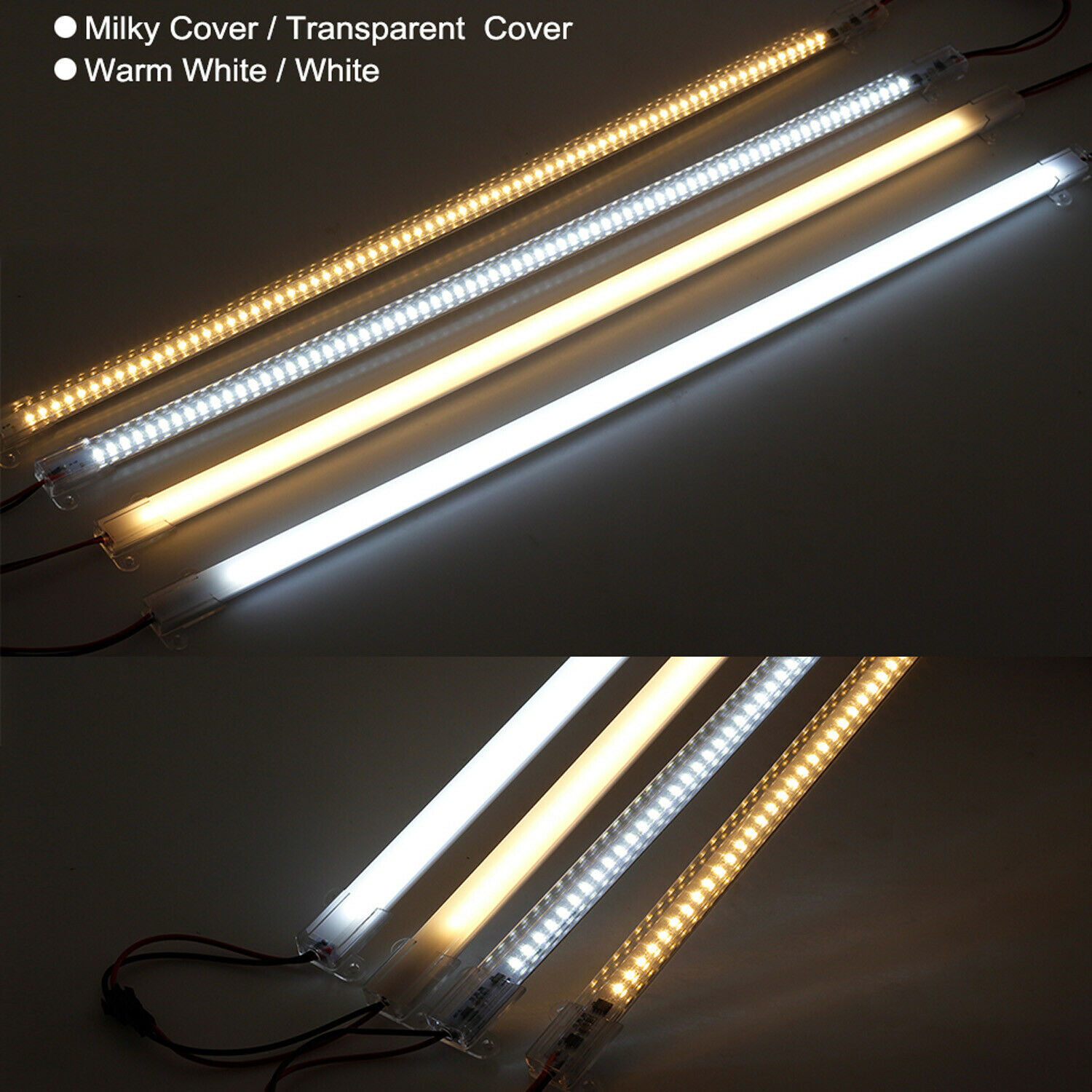 LED Leuchtstoffröhre AC 220V 30 cm/40 cm Hohe Helligkeit Nacht Bar 2835 Streifen Energiesparende Display lampe für Home Küche Schrank