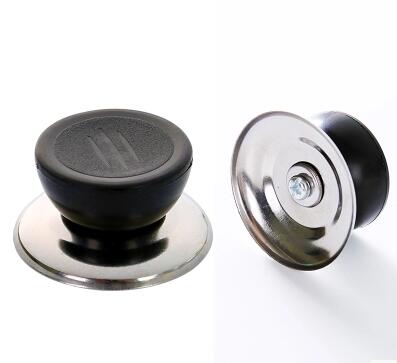 2Pcs Universal Keuken Kookgerei Vervanging Gebruiksvoorwerp Pot Pan Deksel Cover Holding Knop Schroef Handvat Keuken Accessoires: Default Title