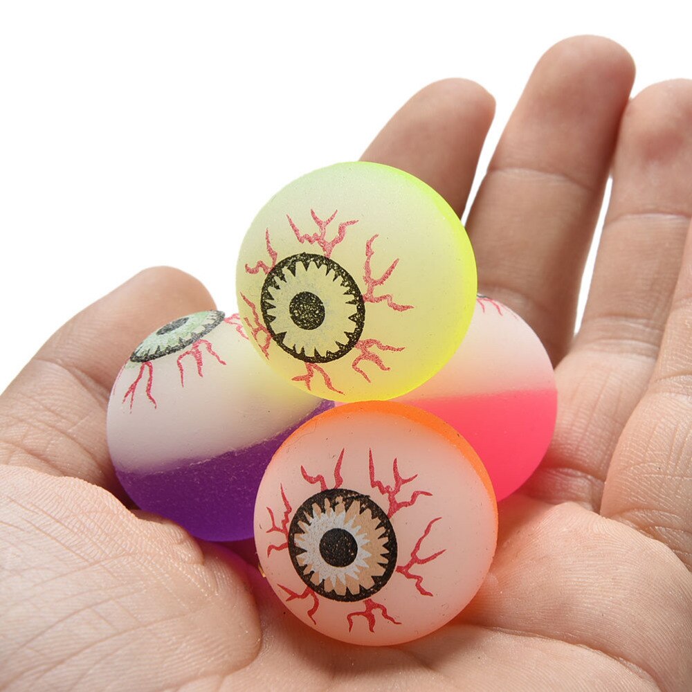 10 st/lot klassisk barnleksak blandad studsboll barn elastiska gummibollar barn till flipper 32mm