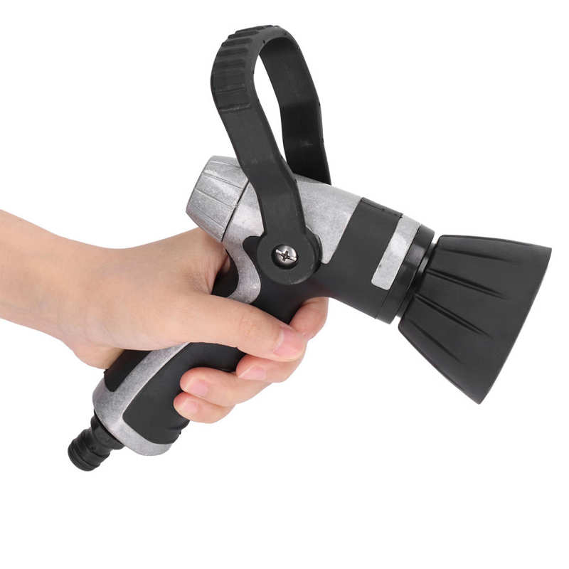 Garden Hose Nozzle Adjustable 360 Degree Rotation Ergonomic High Pressure Water Sprayer Multifunction Garden High Pressure Spray