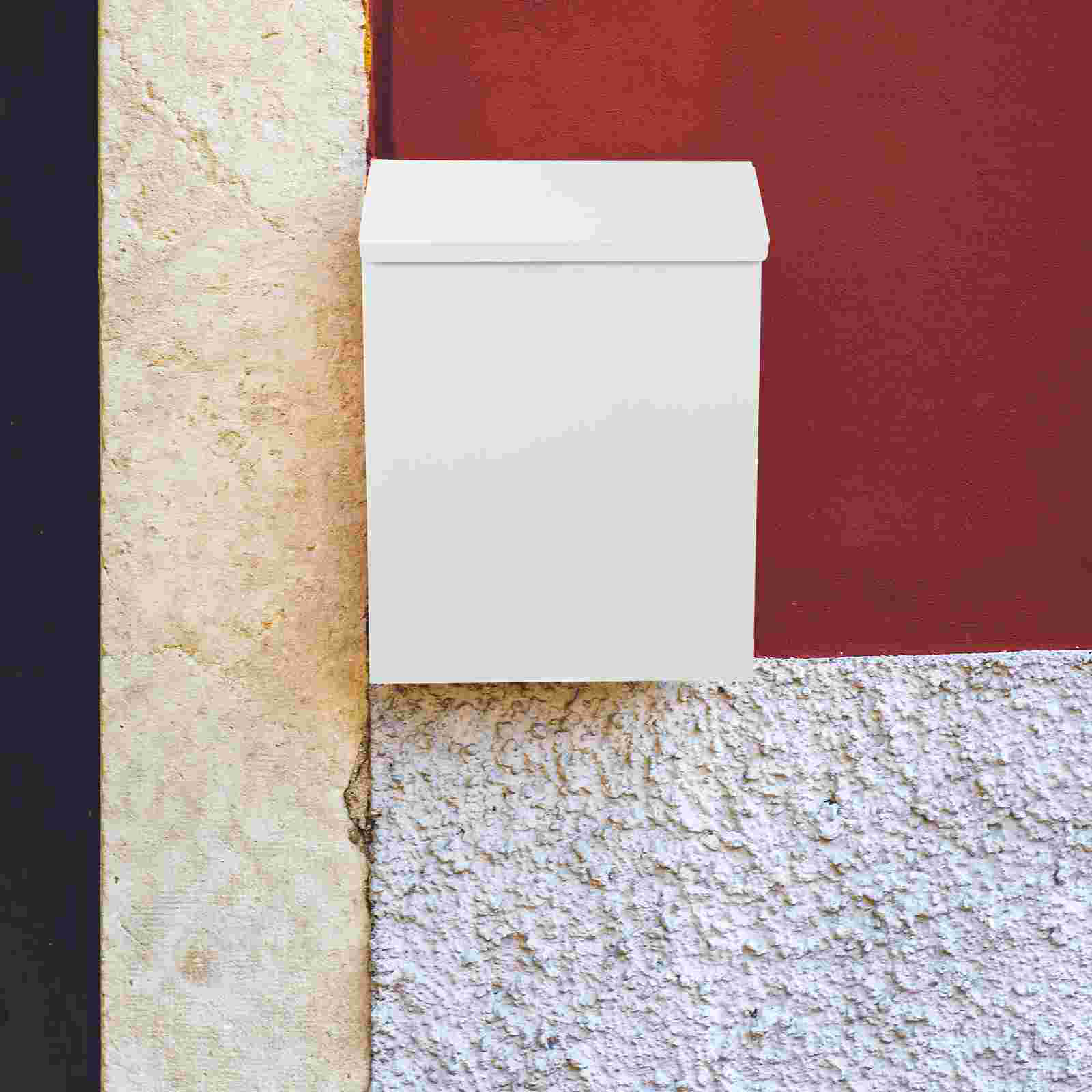 Kreativer Briefkasten Haushalt Zuhause draussen retro-Stil Dekor Eisen Metall Wandhalterung Jahrgang Hängender Organizer