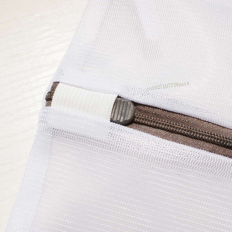 3pcs Xiaomi Mijia Zippered Foldable Nylon Laundry Bag Bra Socks Underwear Clothes Washing Machine Protection Net Mesh Bags