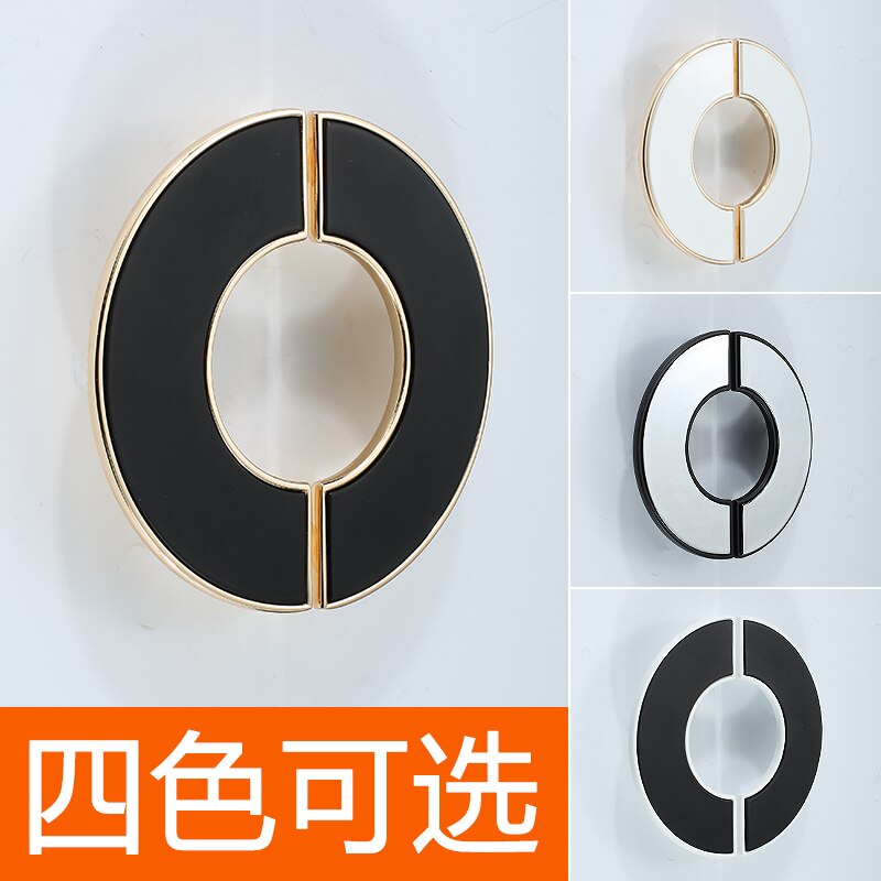 Moderne Eenvoudige Halfronde Kast Deurgrepen Garderobe Badkamer Kast Lade Knoppen En Trekt Furniture Hardware