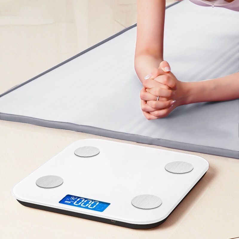 Smart Weegschaal Smart Draadloze Weegschaal Badkamer Schaal Met Body Samenstelling Monitor Met Bluetooth En Fitness App