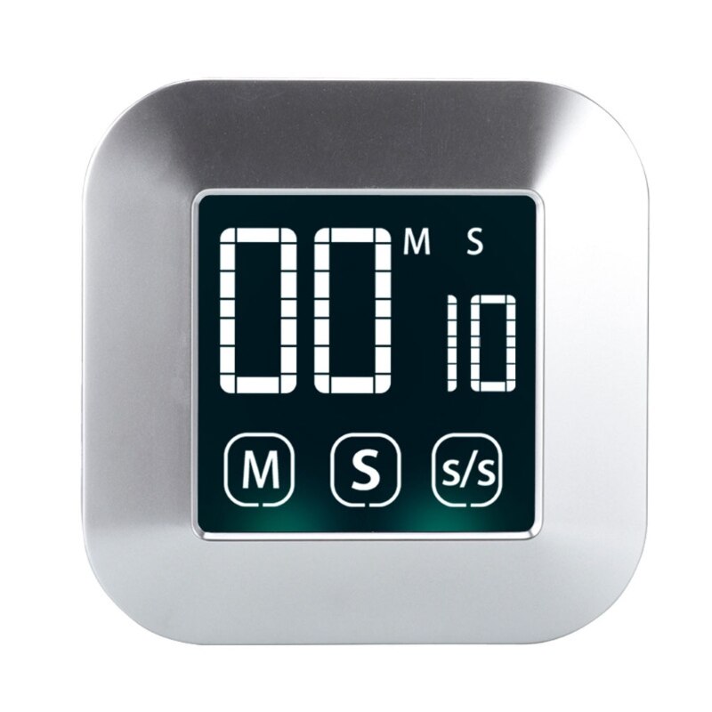 Magnetic LCD Digital Touch Screen Kitchen Timer ，with Backlight Countdown Count