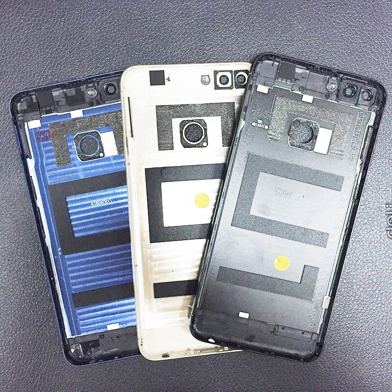 Top For Huawei P Smart FIG-LX1 FIG-LA1 FIG-LX2 FIG-LX3 Battery Cover Rear Back Housing Door With Camera Lens
