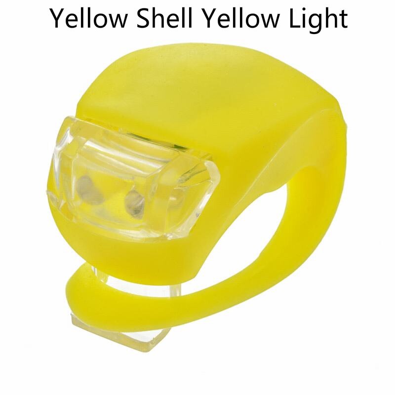 Bike Front And Back Rear Light Silicone Bike Tail Light Rear