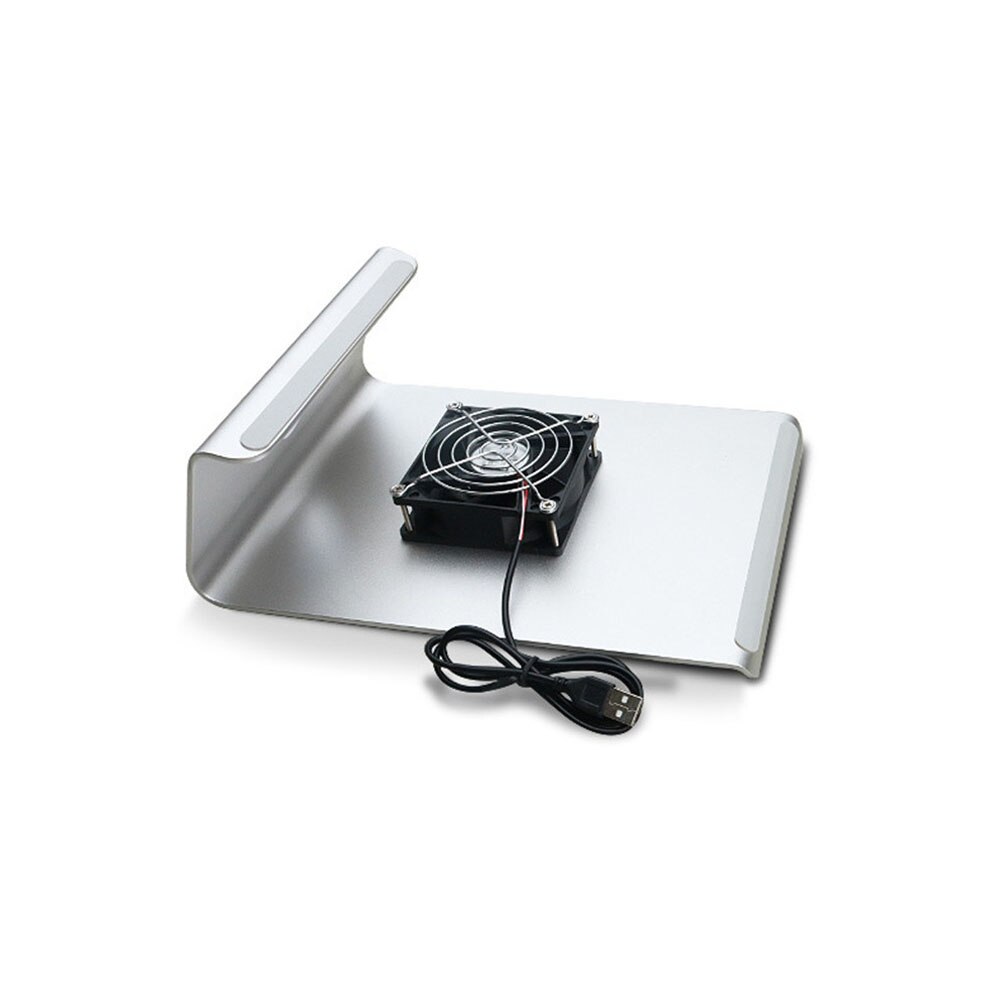 Notebook Stand Met Usb Koelventilator Aluminium Laptop Stand Houder Voor Macbook Air Pro 11 12 13 15 Computer koeling Beugel