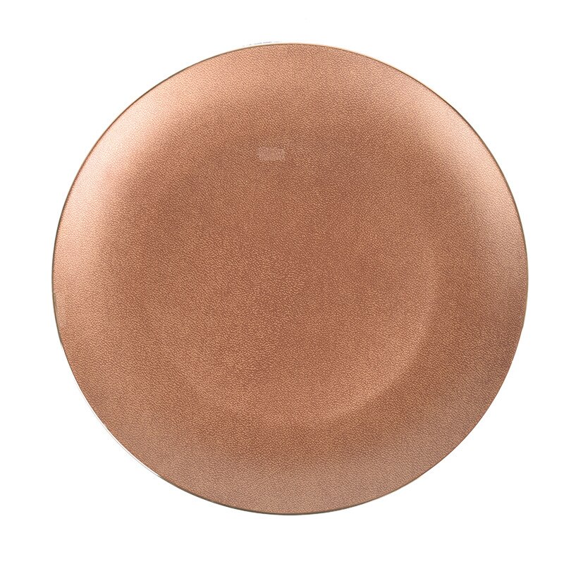 Ensemble d&#39;assiettes de luxe de noël, vaisselle en céramique, en porcelaine, pour le petit déjeuner, DL60PZ: 10.5 inch plate