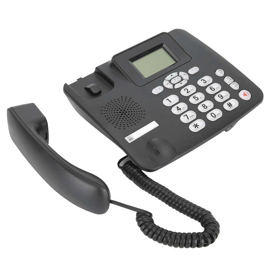 telefon Business Office Domestic Fixed Telephone Hanging Landline Hands-free Calls No Battery Night light