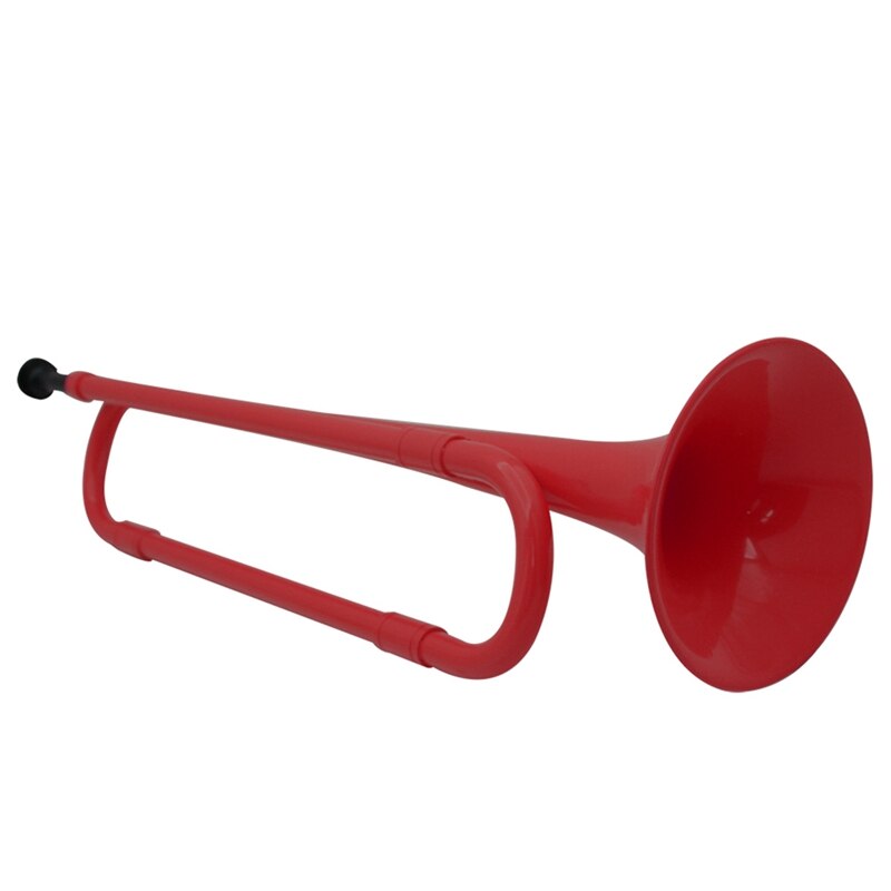 Plasttrumpet - bekvämt ergonomiskt grepp - bb autentiskt ljud för student- och nybörjare abs konstruktion