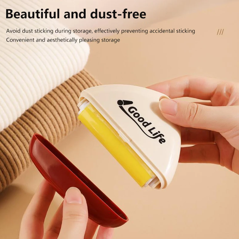 Portable Mini Lint Roller Washable Lint Remover Reusable Pet Hair Remover Brush For Sweater Wool Coat Clothes Fur Cleaning Tools