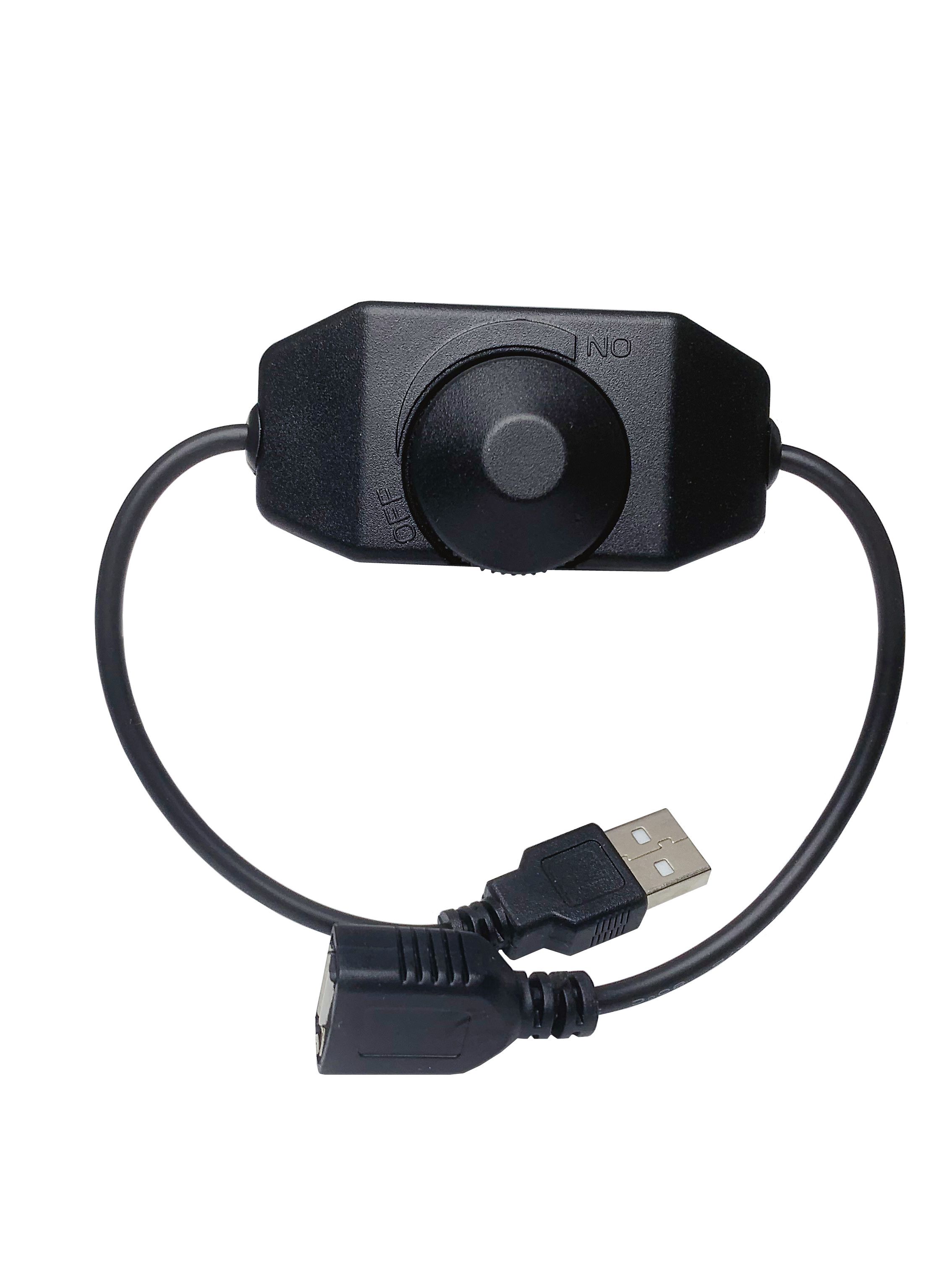 Usb Knop Dimmer Led Strip Schakelaar Wit/Zwart Usb 5V Knop Verlichting Accessoires Dimmers Switch Connector
