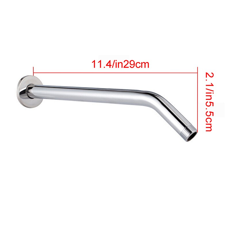 90/135 grad Dusche Kopf Verlängerung Arm Multisize Edelstahl Wand Montiert Rohr Dusche Kopf Arm für Bad Ersatz: 29cm