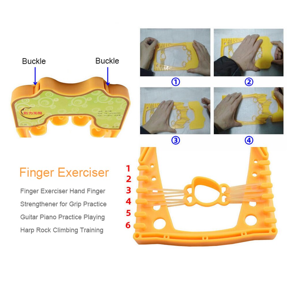 Vinger Exerciser Hand Revalidatie Trainer Vinger Apparatuur Ouderen Hemiplegie Vinger Sterkte Kind Grip Bal Vinger Trainer