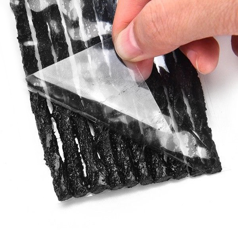 50Pcs Tubeless Tire Repair Seal Strip for Auto Motorcycle Car Tyre Repair Recovery Tools Tire Puncture Emergency Car Accessories