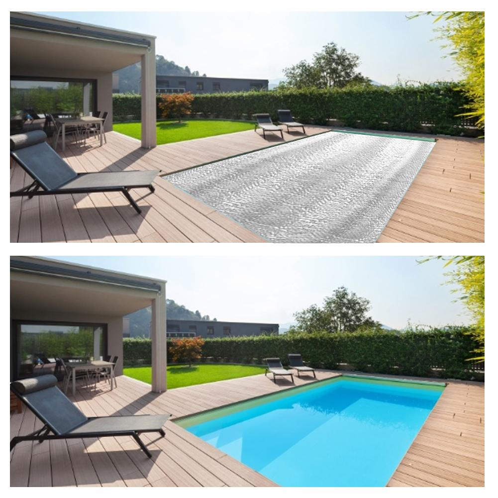 Swimming Pool Solar Cover Ground Pool Rectangular Blanket For Swimming Pool Pool Cover Film Insulation Film