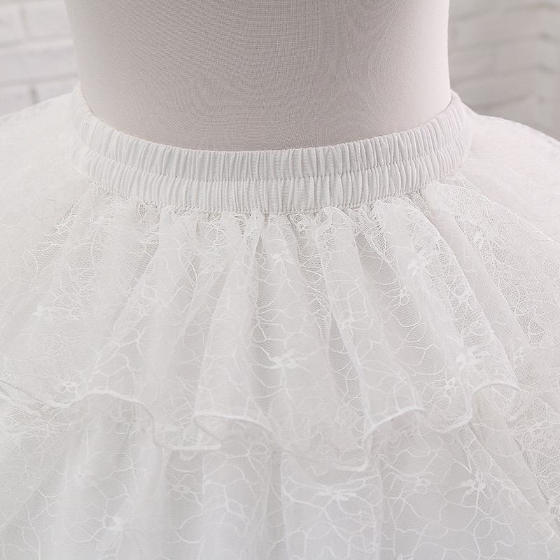 Super Puffy Lolita Hoop Petticoat Short Crinoline Cosplay Underskirt