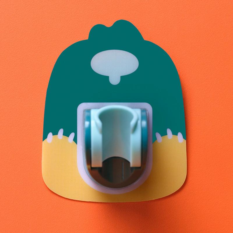 Cute Cartoon Shower Head Fixed Seat Frame Self-adhesive Wall Mounted Adjustable Suction Cup Nozzle Shower Bracket Mathroom Tools: 03