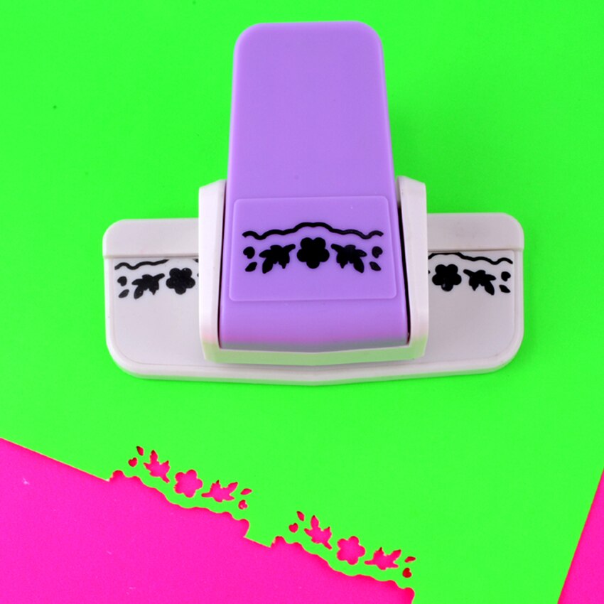 flower embossing pressing puncher, hand-made paper material craft punching tools, paper edge cutting DIY tools office stationery