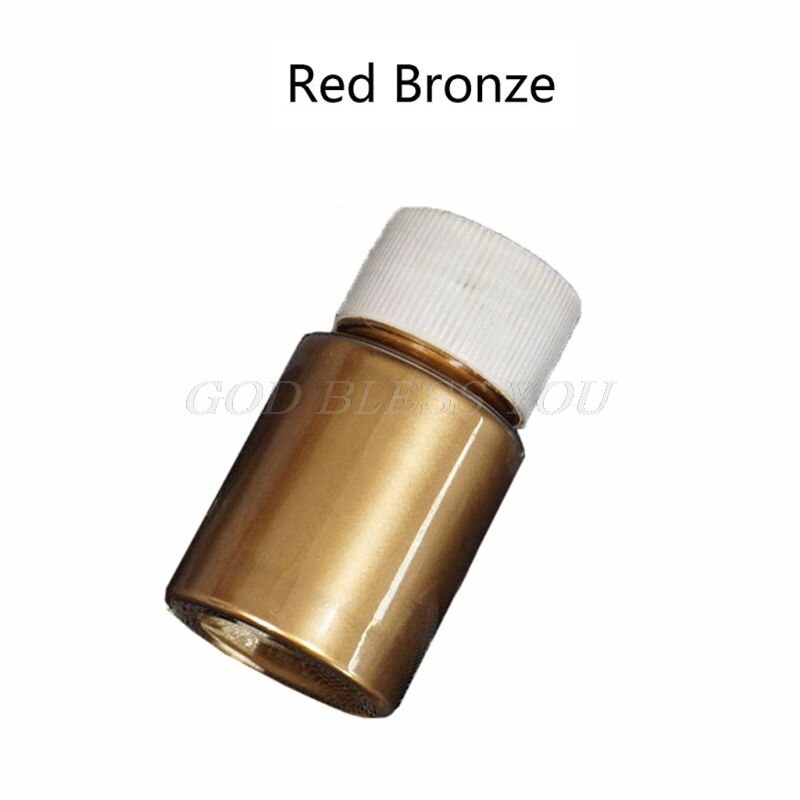 10g metal spejl marmor metallisk harpiks pigment kit harpiks farvestof smykker fremstilling: Rn