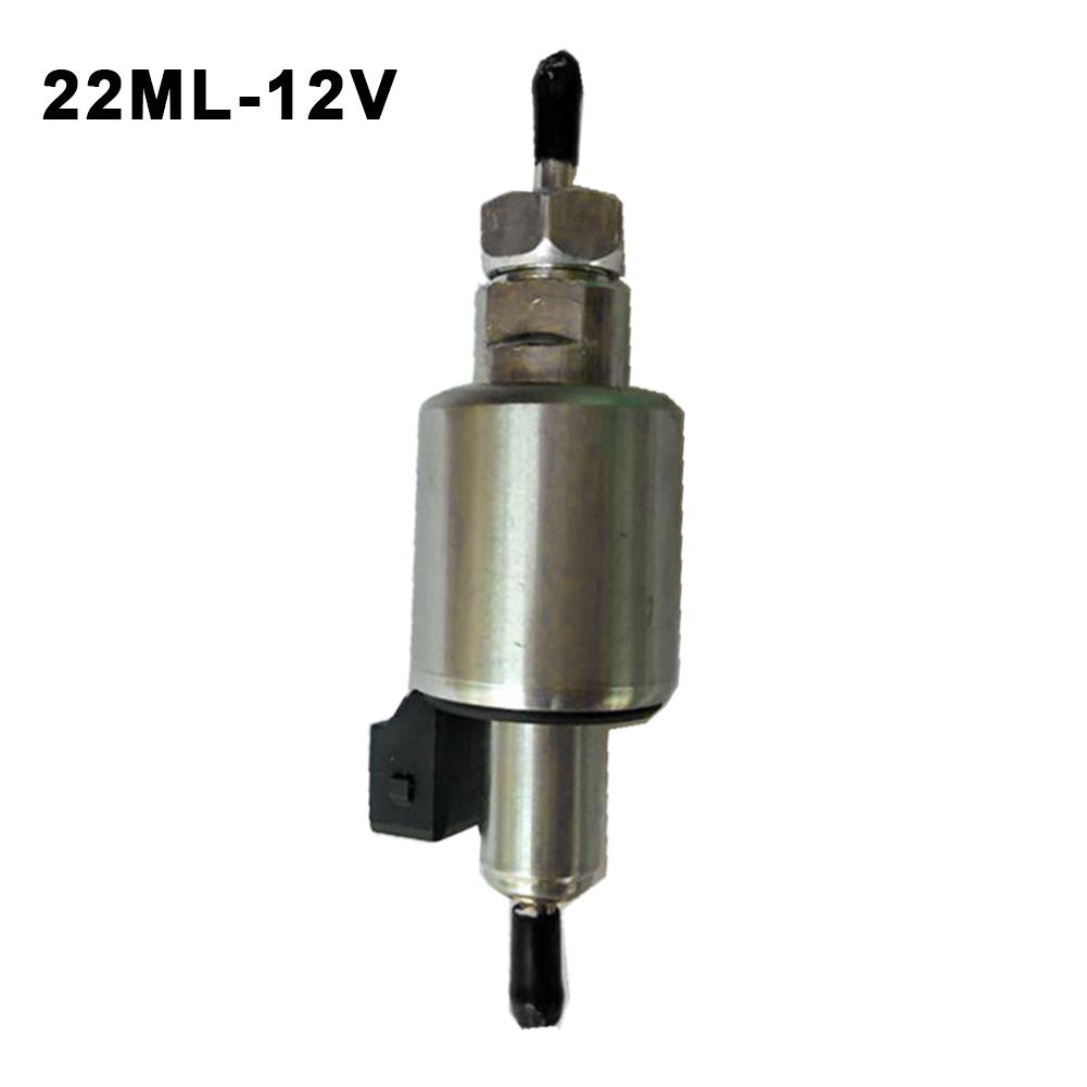 Universal 12 /24v 1kw-5kw bil luftvarmer dieselpumpe til dometic eberspacher til webasto / dieselvarmer biltilbehør: 22ml 12v