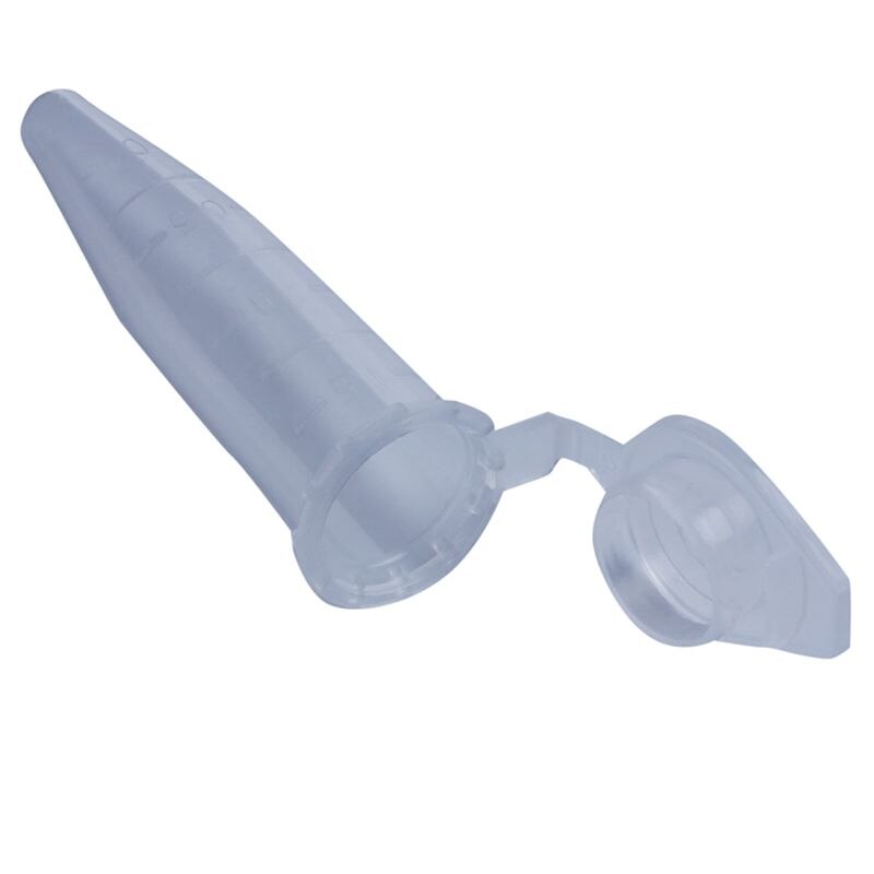 25 stk x plastikrør plastcentrifugerør af laboratoriegennemsigtigt centrifugerør med skala 1.5ml