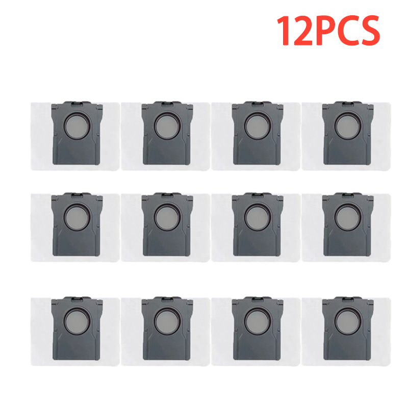 Dreame Mova E30 Ultra / Trouver E30 Ultra Robot aspirador accesorio cepillo lateral principal filtro Hepa paños de fregona bolsa de polvo de repuesto: Gris oscuro