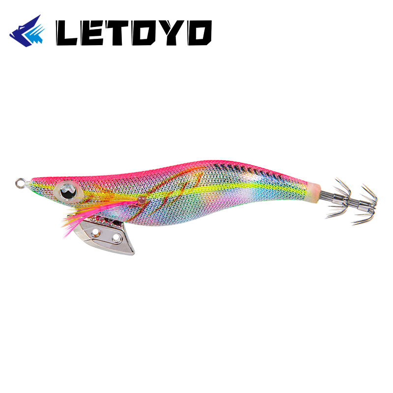LETOYO, 3.5S# 20g 108mm, eging pesca calamar, jibioneras pesca calamar, leurre lumineux pour la pêche en mer, señuelos calamar y sepia, anzuelo calamar, jigging, señuelo calamar, señuelos para sepias y calamares