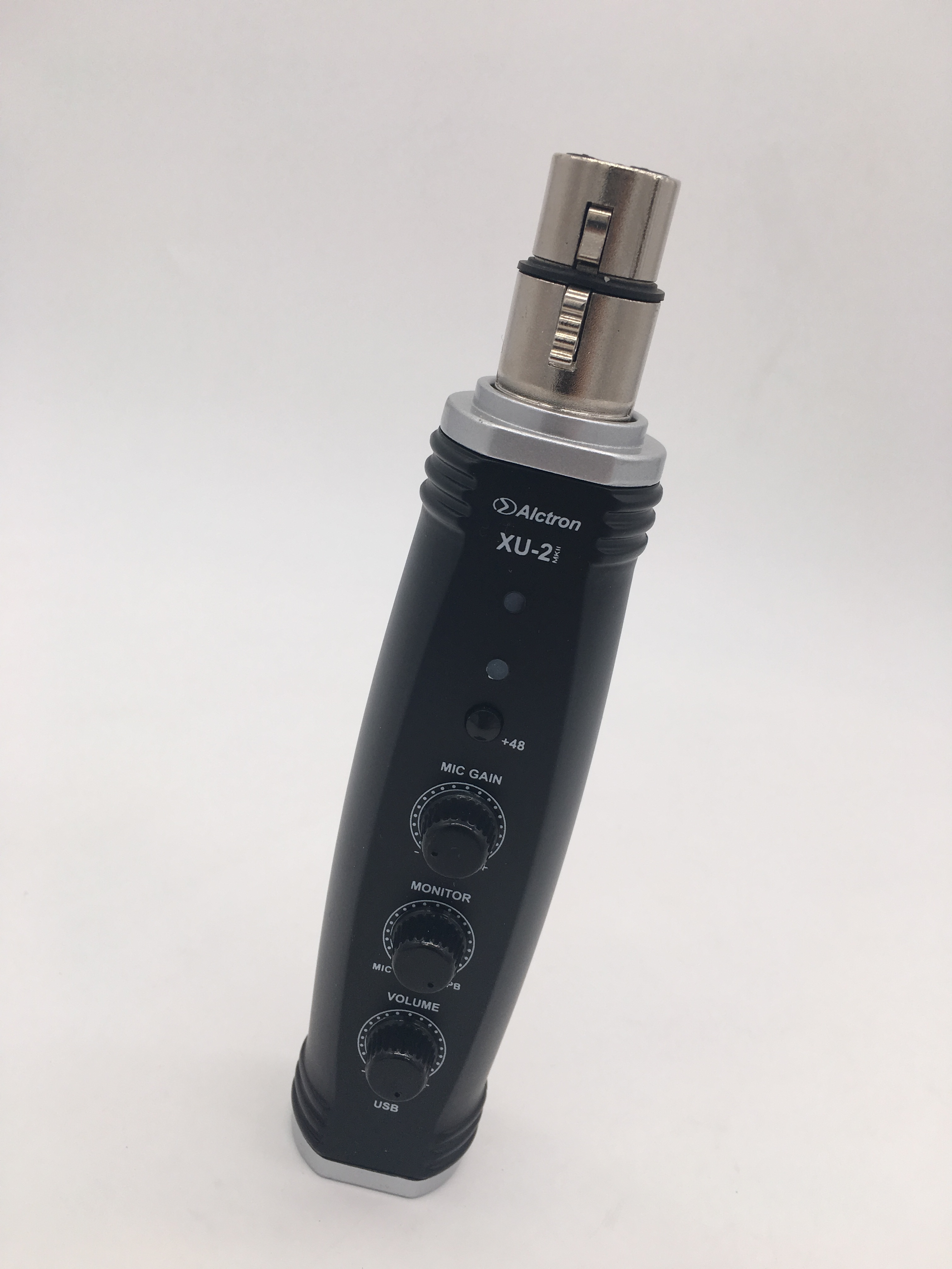 Alctron xu -2 mkii usb-konverter xlr til usb-mikrofon forforstærker mikrofon xlr/usb digital signalomformer