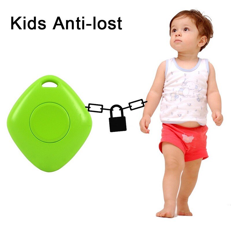 Mini Bluetooth-compatible Tracking Itag Anti Lost Alarm Self Key Finder Tag Tracker Locator for Pet Wallet Kid Bag Dog