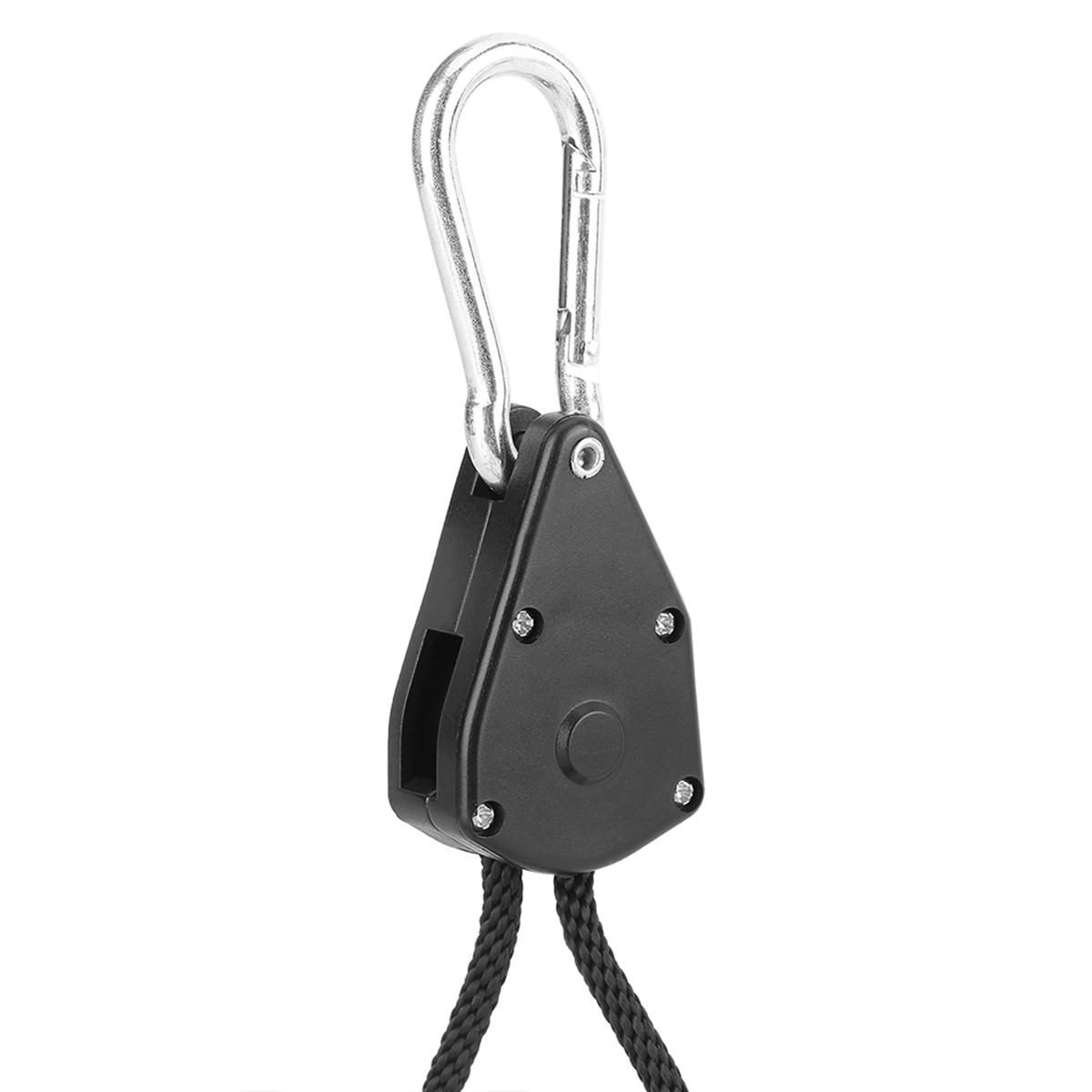 2 stücke 1/8 zoll Ratsche Aufhänger Pulley Seil Für Hängende Zelt Zimmer Fan Wachsen Pflanzen Lampe Raum Fan carbon Haken Lanyard